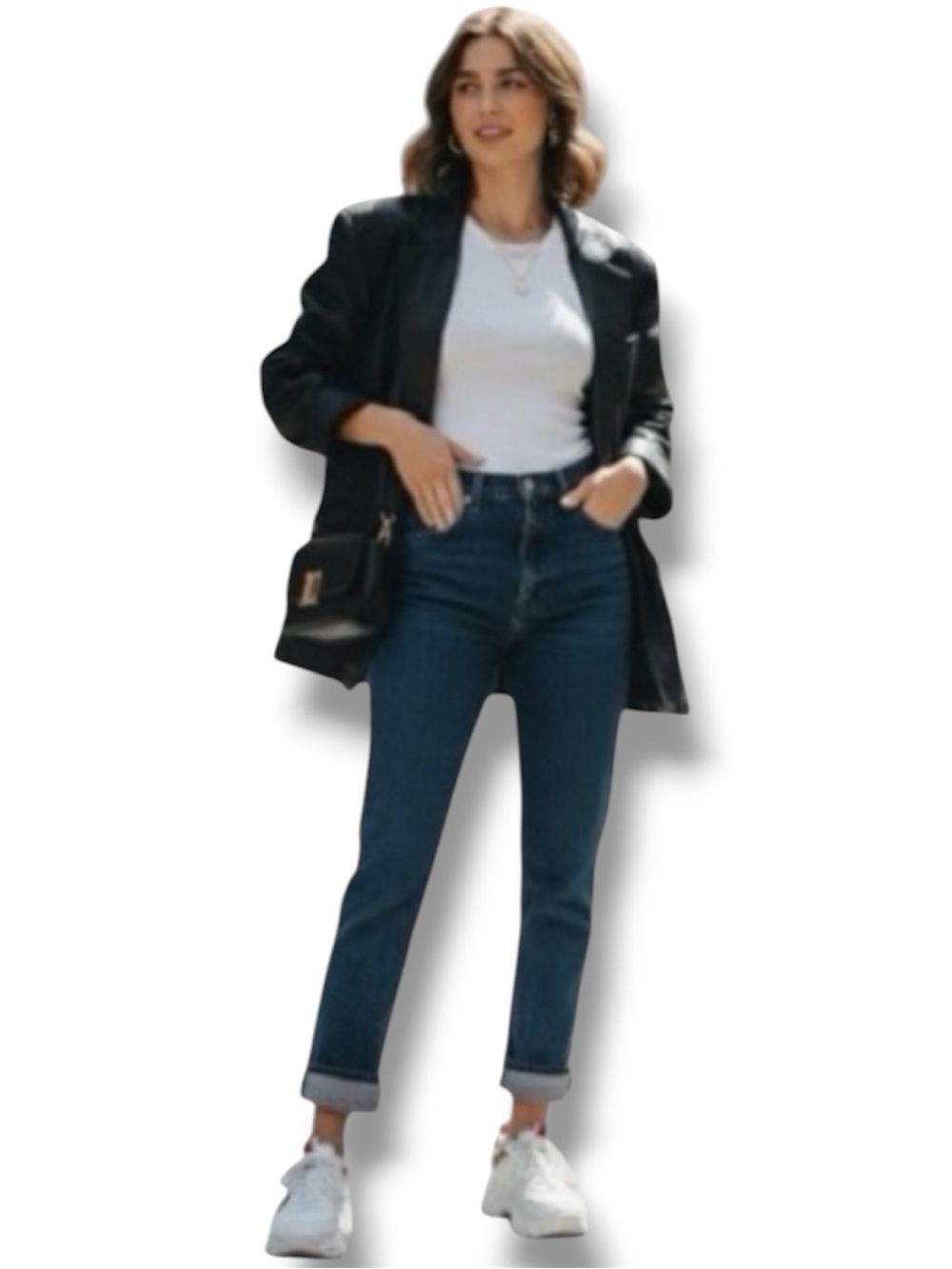 Vintage Y2K Bill Blass Dark Wash High Rise Mom Jeans Excellent Condition - 30”